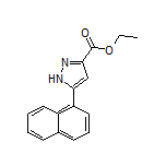 Ethyl 5-(Naphthalen-1-yl)-1H-pyrazole-3-carboxylate