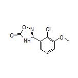 3-(2-Chloro-3-methoxyphenyl)-1,2,4-oxadiazol-5(4H)-one