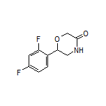 6-(2,4-Difluorophenyl)morpholin-3-one