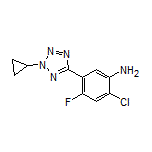 2-Chloro-5-(2-cyclopropyl-2H-tetrazol-5-yl)-4-fluoroaniline