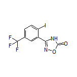 3-[2-Iodo-5-(trifluoromethyl)phenyl]-1,2,4-oxadiazol-5(4H)-one