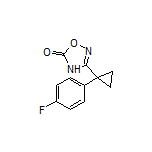 3-[1-(4-Fluorophenyl)cyclopropyl]-1,2,4-oxadiazol-5(4H)-one