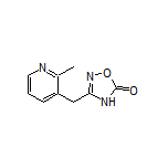 3-[(2-Methylpyridin-3-yl)methyl]-1,2,4-oxadiazol-5(4H)-one