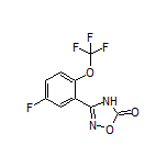 3-[5-Fluoro-2-(trifluoromethoxy)phenyl]-1,2,4-oxadiazol-5(4H)-one