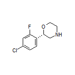 (S)-2-(4-Chloro-2-fluorophenyl)morpholine