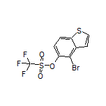 4-Bromobenzo[b]thiophen-5-yl Trifluoromethanesulfonate