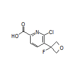 6-Chloro-5-(3-fluorooxetan-3-yl)picolinic Acid