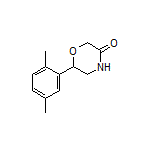 6-(2,5-Dimethylphenyl)morpholin-3-one