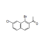1-(1-Bromo-7-chloronaphthalen-2-yl)ethanone