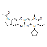 (R)-2-[(1-Acetyl-6-methoxyindolin-5-yl)amino]-8-cyclopentyl-7-ethyl-5-methyl-7,8-dihydropteridin-6(5H)-one