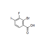 2-Bromo-3-fluoro-4-iodobenzoic Acid