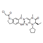(R)-2-[[1-(2-Chloroacetyl)-6-methoxyindolin-5-yl]amino]-8-cyclopentyl-7-ethyl-5-methyl-7,8-dihydropteridin-6(5H)-one