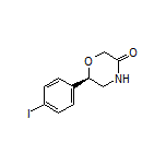 (R)-6-(4-Iodophenyl)morpholin-3-one