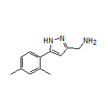 5-(2,4-Dimethylphenyl)-1H-pyrazole-3-methanamine