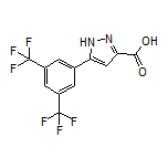 5-[3,5-Bis(trifluoromethyl)phenyl]-1H-pyrazole-3-carboxylic Acid