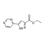 Ethyl 5-(Pyrimidin-4-yl)-1H-pyrazole-3-carboxylate