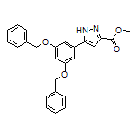 Methyl 5-[3,5-Bis(benzyloxy)phenyl]-1H-pyrazole-3-carboxylate