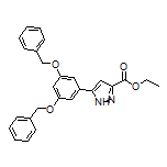Ethyl 5-[3,5-Bis(benzyloxy)phenyl]-1H-pyrazole-3-carboxylate
