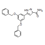 5-[3,5-Bis(benzyloxy)phenyl]-1H-pyrazole-3-carboxamide