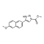 Methyl 5-(6-Methoxynaphthalen-2-yl)-1H-pyrazole-3-carboxylate