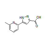 5-(6-Methylpyridin-2-yl)-1H-pyrazole-3-carboxylic Acid