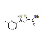 5-(6-Methylpyridin-2-yl)-1H-pyrazole-3-carboxamide