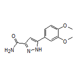 5-(3,4-Dimethoxyphenyl)-1H-pyrazole-3-carboxamide