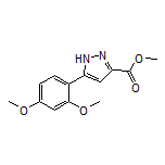 Methyl 5-(2,4-Dimethoxyphenyl)-1H-pyrazole-3-carboxylate