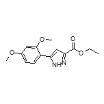 Ethyl 5-(2,4-Dimethoxyphenyl)-1H-pyrazole-3-carboxylate