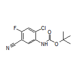 5-(Boc-amino)-4-chloro-2-fluorobenzonitrile