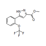 Methyl 5-[2-(Trifluoromethoxy)phenyl]-1H-pyrazole-3-carboxylate