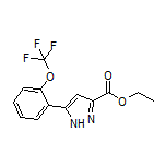 Ethyl 5-[2-(Trifluoromethoxy)phenyl]-1H-pyrazole-3-carboxylate