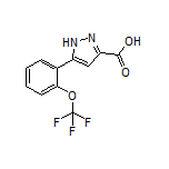 5-[2-(Trifluoromethoxy)phenyl]-1H-pyrazole-3-carboxylic Acid