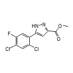 Methyl 5-(2,4-Dichloro-5-fluorophenyl)-1H-pyrazole-3-carboxylate
