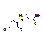 5-(2,4-Dichloro-5-fluorophenyl)-1H-pyrazole-3-carboxamide