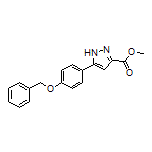 Methyl 5-[4-(Benzyloxy)phenyl]-1H-pyrazole-3-carboxylate