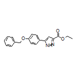 Ethyl 5-[4-(Benzyloxy)phenyl]-1H-pyrazole-3-carboxylate