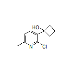 1-(2-Chloro-6-methylpyridin-3-yl)cyclobutan-1-ol