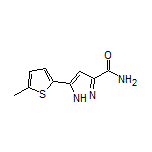5-(5-Methylthiophen-2-yl)-1H-pyrazole-3-carboxamide