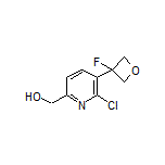 [6-Chloro-5-(3-fluorooxetan-3-yl)pyridin-2-yl]methanol
