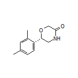 (S)-6-(2,4-Dimethylphenyl)morpholin-3-one