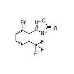 3-[2-Bromo-6-(trifluoromethyl)phenyl]-1,2,4-oxadiazol-5(4H)-one