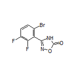 3-(6-Bromo-2,3-difluorophenyl)-1,2,4-oxadiazol-5(4H)-one