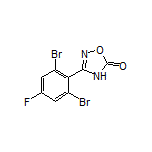 3-(2,6-Dibromo-4-fluorophenyl)-1,2,4-oxadiazol-5(4H)-one