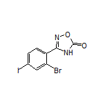 3-(2-Bromo-4-iodophenyl)-1,2,4-oxadiazol-5(4H)-one
