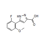 5-(2-Fluoro-6-methoxyphenyl)-1H-pyrazole-3-carboxylic Acid
