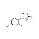 3-(4-Bromo-2-iodophenyl)-1,2,4-oxadiazol-5(4H)-one