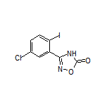 3-(5-Chloro-2-iodophenyl)-1,2,4-oxadiazol-5(4H)-one