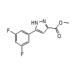 Methyl 5-(3,5-Difluorophenyl)-1H-pyrazole-3-carboxylate