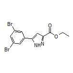 Ethyl 5-(3,5-Dibromophenyl)-1H-pyrazole-3-carboxylate